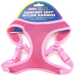 Coastal Pet Comfort Soft Nylon Harness Bright Pink