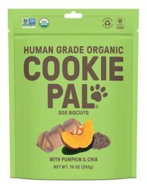 Cookie Pal Organic Dog Biscuits with Pumpkin and Chia