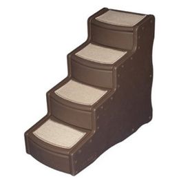 Easy Step IV Pet Stairs - Chocolate